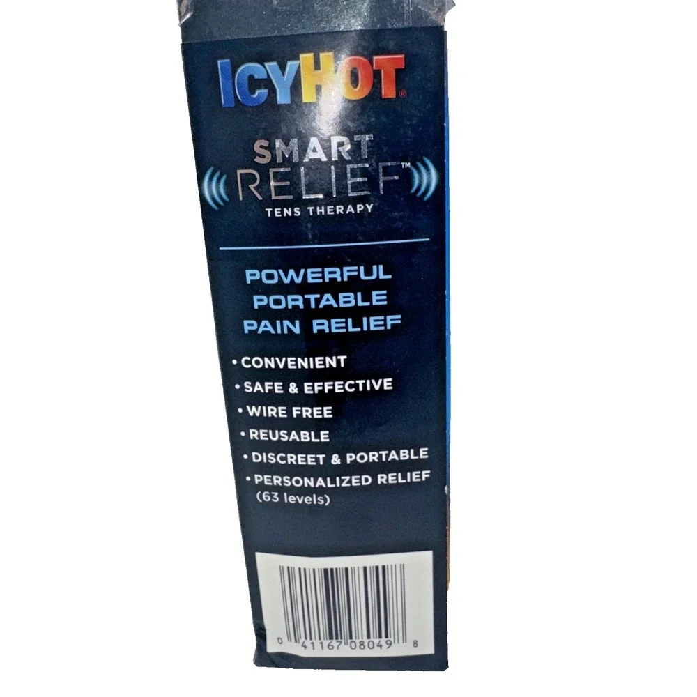 Icy Hot Smart Relief TENS Knee Shoulder Refill Pads 2 Electrodes NOS Discontinue